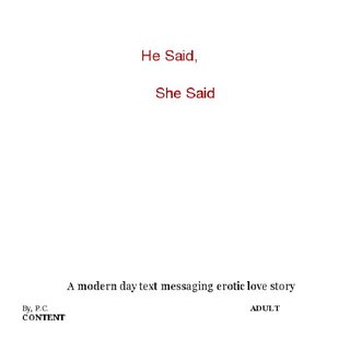 He Said, She Said