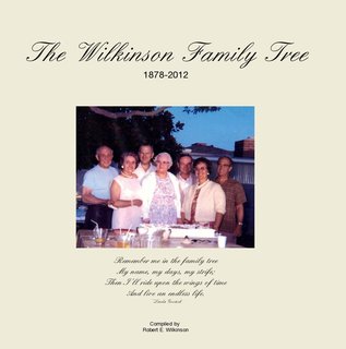 The Wilkinson Family Tree 1878-2012