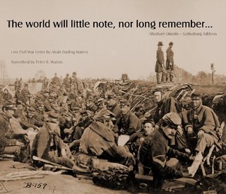 The world will little note nor long remember...