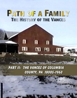 Path of a Family:  The History of the Vances
