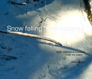 Snow Falling from Cedars I