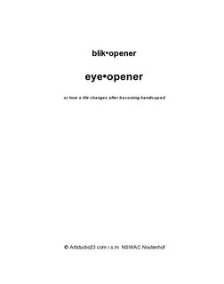 Blik•opener Eye•opener