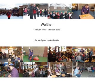 Walther 1 februari 1985 - 1 februari 2010
