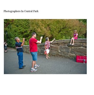 Photographers In Central Park