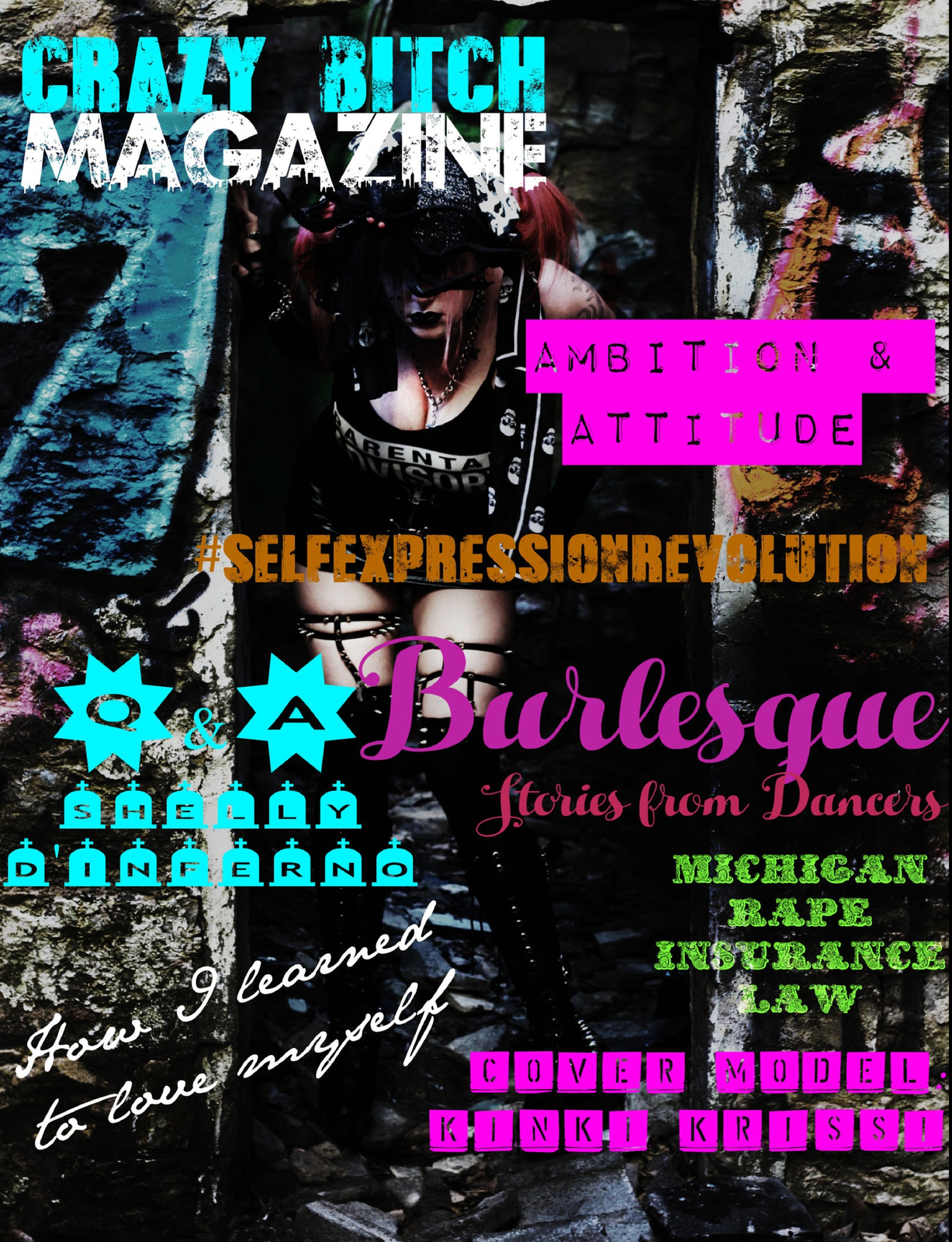 Crazy Bitch Magazine Blurb Books