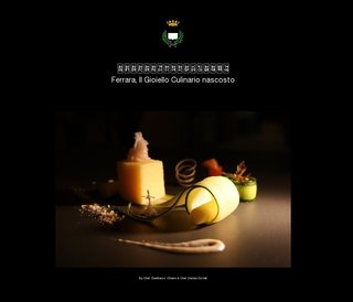 フェラーラ・秘められた貴重なお料理.