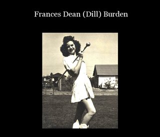 Frances Dean (Dill) Burden