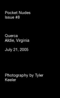 Pocket Nudes Issue #8 Querca Aldie, Virginia July 21, 2005