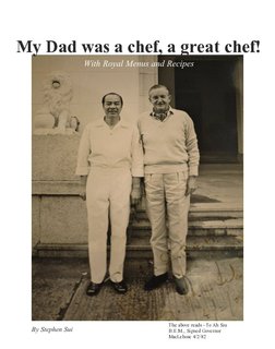 My Dad was a chef, a great chef!