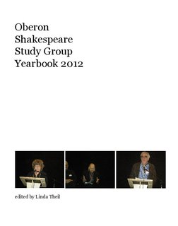 Oberon Shakespeare Study Group Yearbook 2012