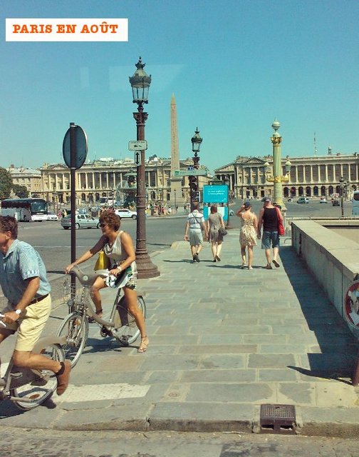 Paris en août