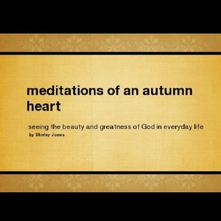 meditations of an autumn heart