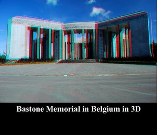 Bastone Memorial in Belgium in 3D