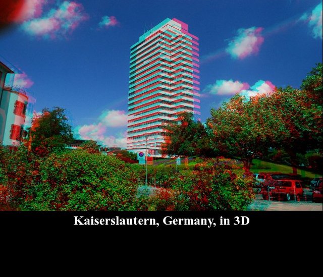 Kaiserslautern, Germany, in 3D
