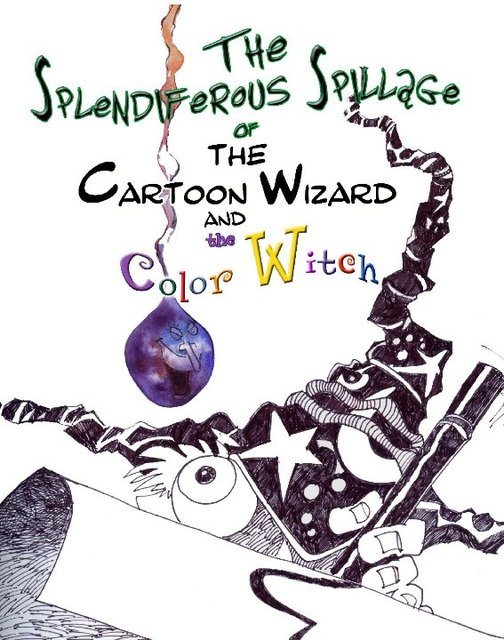 The Splendiferous Spillage of the Cartoon Wizard and the Color Witch