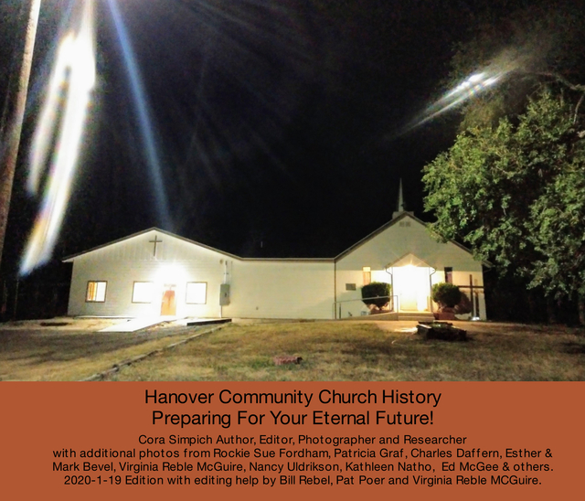 Hanover Community Church History  Preparing For Your Eternal Future!