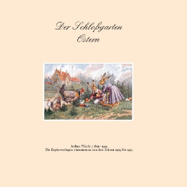 Der Schloßgarten Ostern